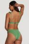 Shiwi triangel bikini met ruches en lurex Bobby groen - Thumbnail 3