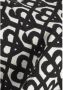 Shoeby flared broek met grafische print zwart wit Meisjes Stretchkatoen 110 116 - Thumbnail 3