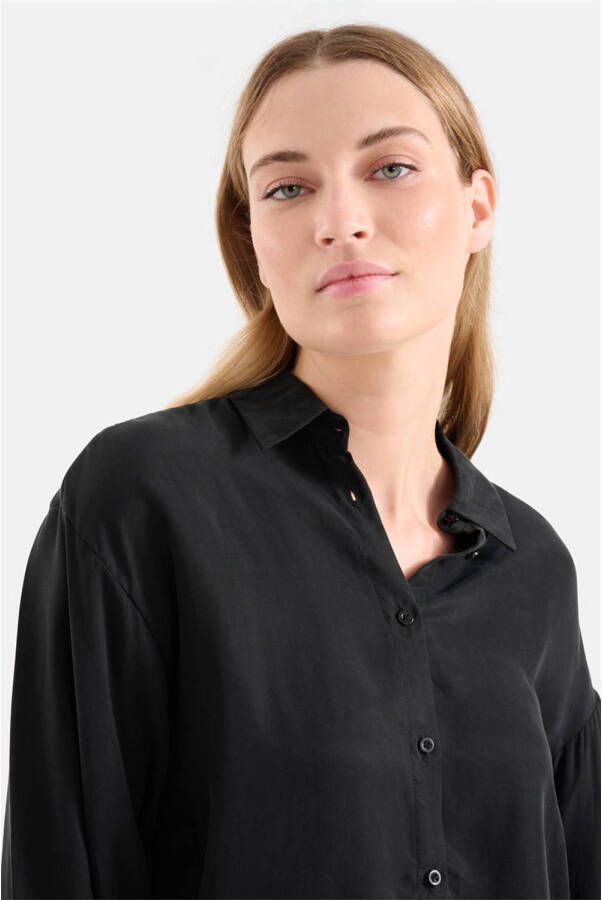 Shoeby blouse met kant zwart - Foto 2