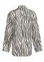 Shoeby blouse met zebraprint zwart wit - Thumbnail 2