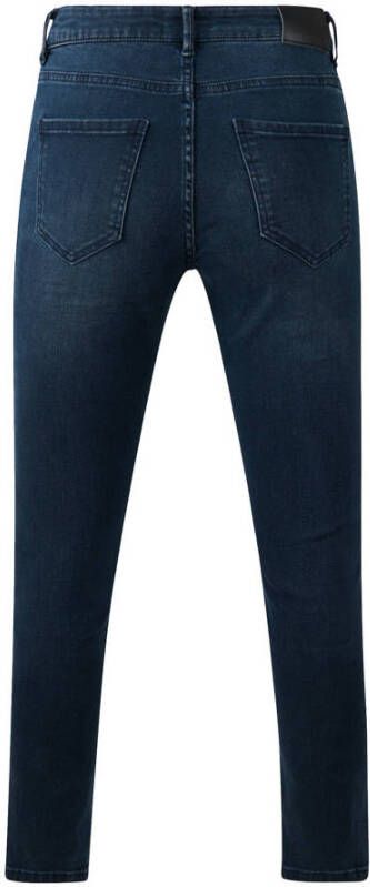 Shoeby Skinny Jeans Blauw Zwart L28