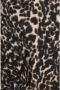 Shoeby flared broek met dierenprint beige bruin zwart Meisjes Stretchkatoen 170 176 - Thumbnail 2