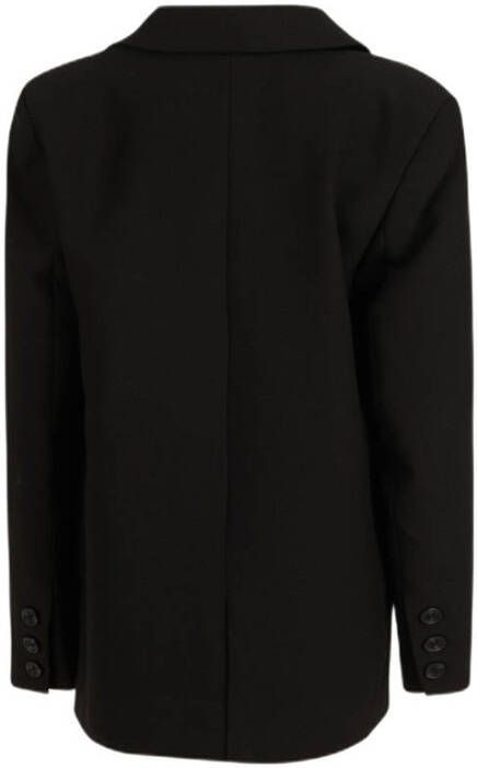 Shoeby blazer Solid zwart