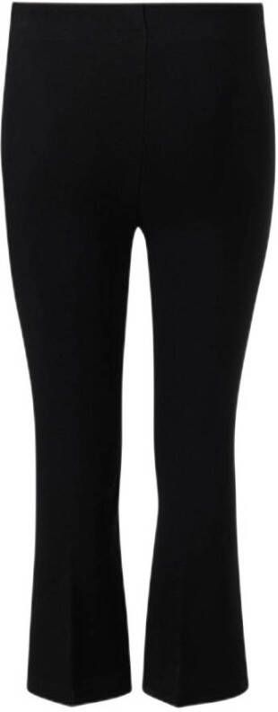 Shoeby high waist flared broek zwart