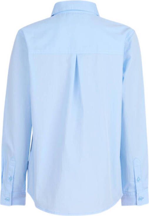 Shoeby overhemd Basic lichtblauw