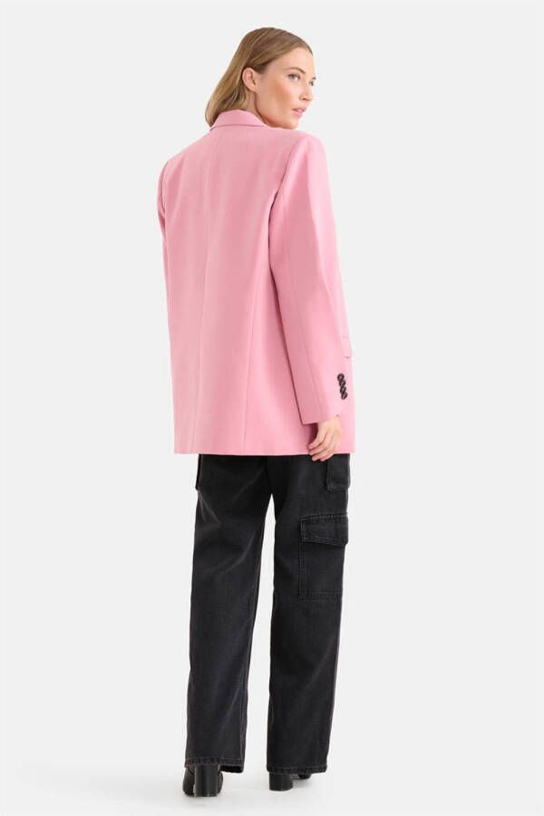 Shoeby oversized blazer roze