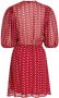 Shoeby semi-transparante A-lijn jurk met all over print rood wit - Thumbnail 2