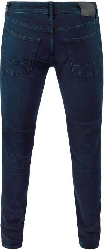 Shoeby slim fit L32 jeans blauw zwart