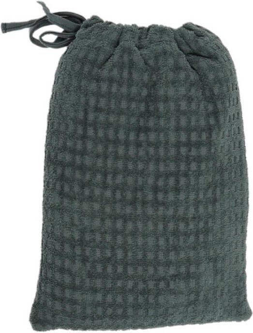 Snoozebaby aankleedkussenhoes Happy Dressing Dark Green
