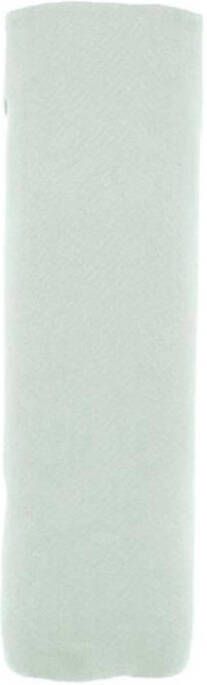 Snoozebaby flanellen swaddle 120x120 cm Mystic Mint