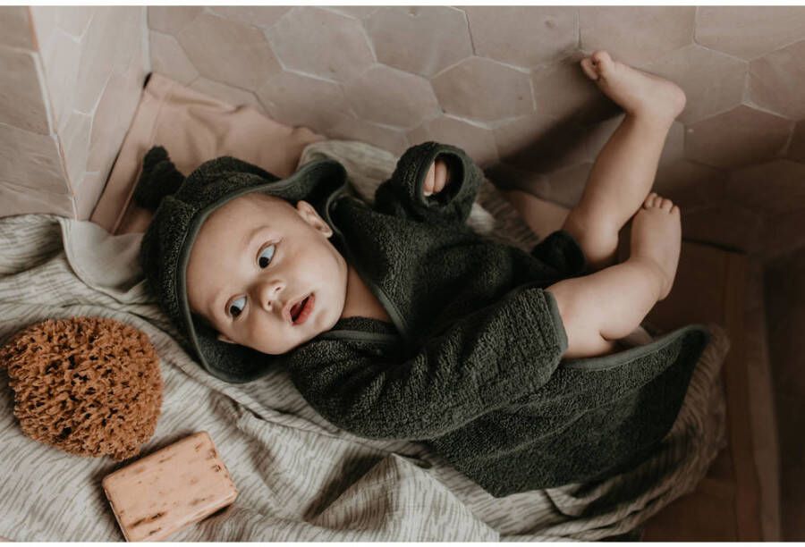 Snoozebaby hydrofiele swaddle 80x80 cm Mystic Mint
