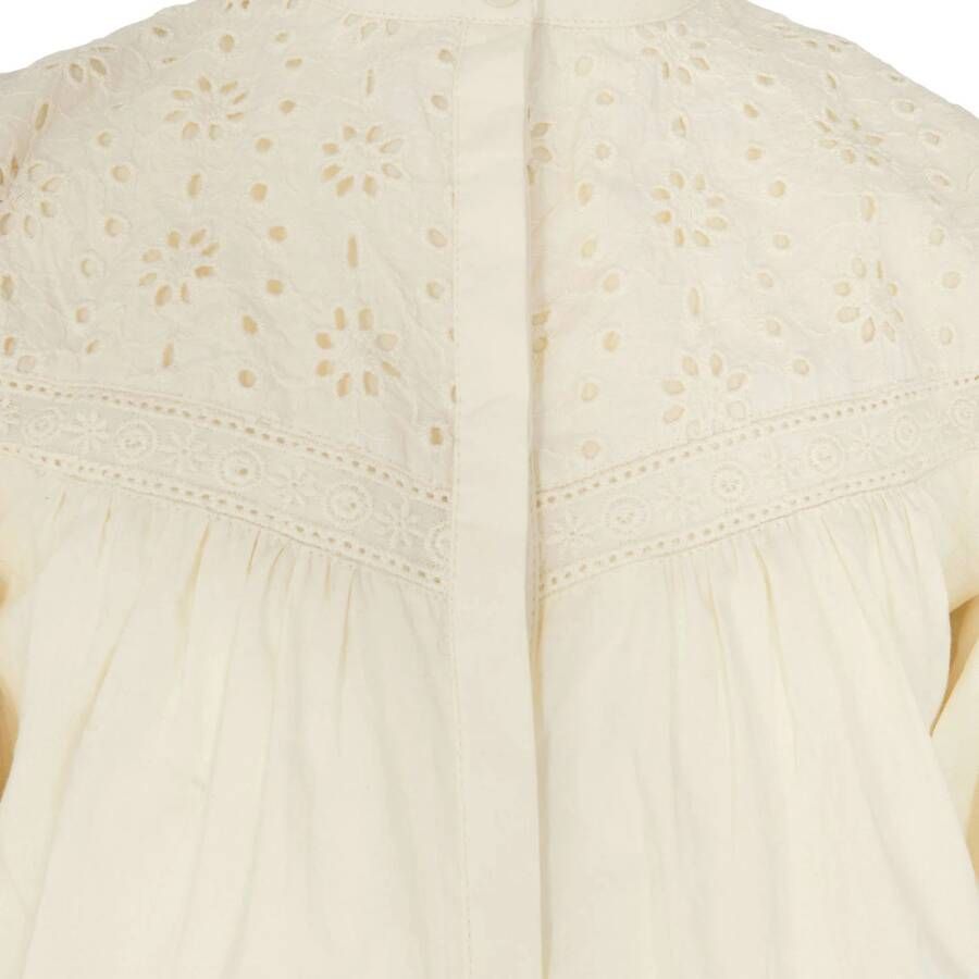 Sofie Schnoor blouse met open detail offwhite