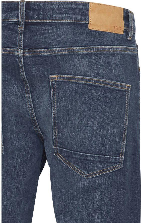 Solid regular fit jeans Ryder dark blue denim
