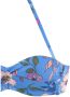 S.Oliver RED LABEL Beachwear Beugelbikinitop in bandeaumodel Maya met gebloemd design en wikkel-look - Thumbnail 4