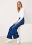 S.Oliver RED LABEL Wide leg high rise jeans met stretch model 'Suri' - Thumbnail 3