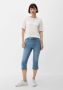 S.Oliver RED LABEL Capri-jeans met achterzakken model 'BETSY' - Thumbnail 4