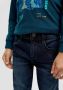 S.Oliver slim fit jeans dark blue denim Blauw Jongens Katoen 104 - Thumbnail 3