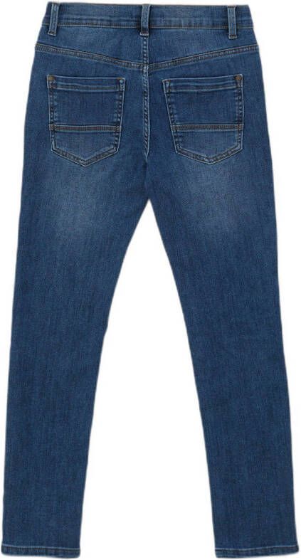 s.Oliver slim fit jeans middenblauw