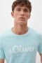 S.Oliver RED LABEL T-shirt met labelprint - Thumbnail 5