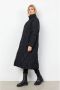 Soyaconcept Gewatteerde lange jas met opstaande kraag model 'Nina' - Thumbnail 3