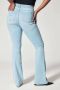 SPANX high waist flared jeans light blue denim - Thumbnail 3