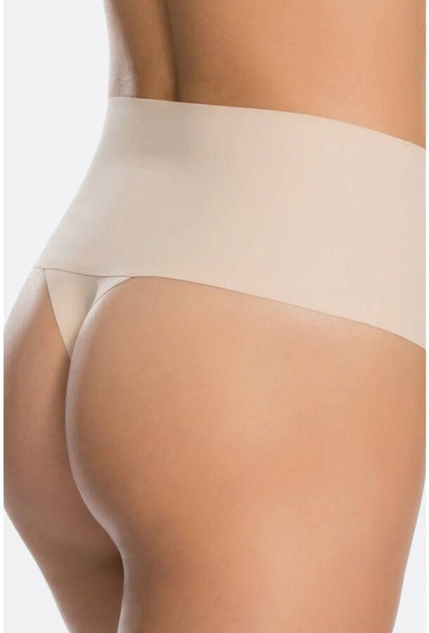 SPANX Undie-tectable seamless licht corrigerende string lichtbeige