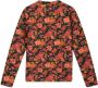 Street called Madison gebloemde longsleeve SAMMY rood zwart Meisjes Stretchkatoen Opstaande kraag 140 - Thumbnail 3