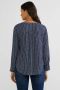 Street One top Bamika met all over print donkerblauw wit - Thumbnail 3