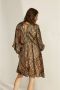 Summum Woman jurk met paisleyprint met open rug multi - Thumbnail 2