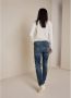 Summum tapered fit jeans Venus-5125 medium blue denim - Thumbnail 3