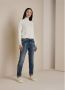 Summum tapered fit jeans Venus-5125 medium blue denim - Thumbnail 4