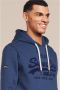 Superdry hoodie TONAL VL met printopdruk bright blue marl - Thumbnail 5