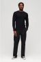 Superdry Effen Ronde Hals Sweater Black Heren - Thumbnail 1
