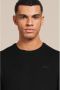 Superdry Effen Ronde Hals Sweater Black Heren - Thumbnail 2