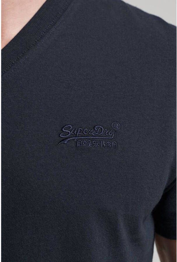 Superdry slim fit T-shirt eclipse navy