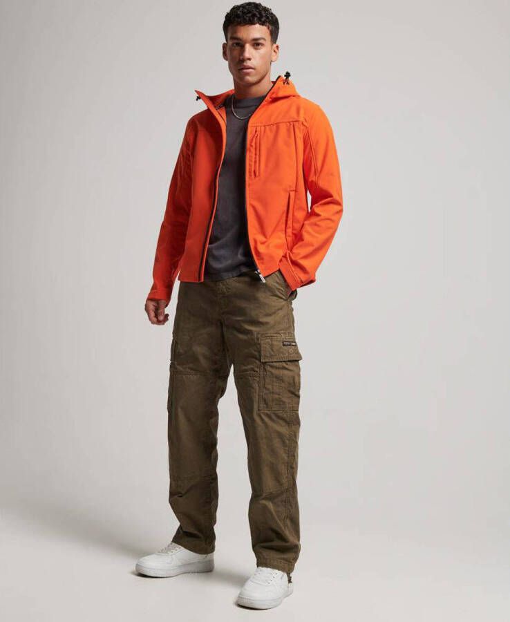 Superdry CODE Trekker softshell jas bold orange