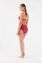 TC WOW voorgevormde strapless beugel bikinitop rood roze - Thumbnail 3