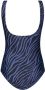 Ten Cate Swim Tweka badpak zwart blauw - Thumbnail 3