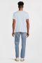 Timberland slim fit T-shirt van katoen lichtblauw - Thumbnail 3