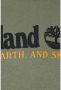 Timberland sweater met logo groen - Thumbnail 2