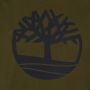 Timberland T-shirt met logo groen - Thumbnail 2