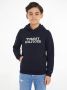 Tommy Hilfiger hoodie met logo donkerblauw Sweater Logo 104 - Thumbnail 2