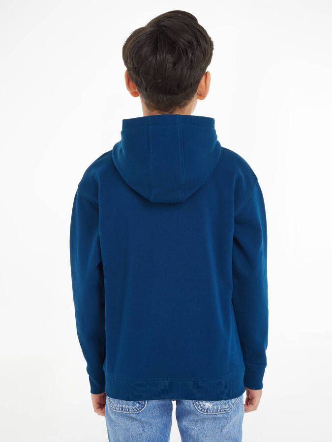 Tommy Hilfiger sweater met logo indigo blauw