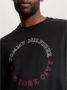 Tommy Hilfiger Big & Tall T-shirt Plus Size met printopdruk zwart - Thumbnail 4