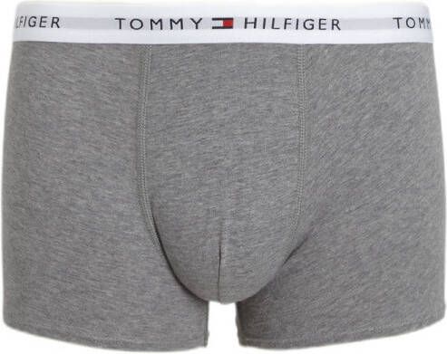Tommy Hilfiger boxershort set van 2 grijs melange groen