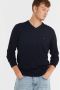 Tommy Hilfiger Blauwe Biologische Katoen Kasjmier Trui Blue Heren - Thumbnail 4