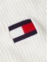 Tommy Hilfiger gebreide sjaal met vlaglogo wit Acryl Logo - Thumbnail 2