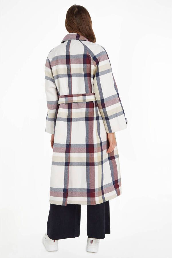 Tommy Hilfiger geruite coat multi