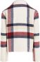 Tommy Hilfiger geruite coat van gerecycled polyester ecru rood donkerblauw Jas 176 - Thumbnail 4
