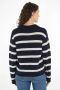 TOMMY HILFIGER Dames Tops & T-shirts Soft Wool Polo-nk Sweater Donkerblauw - Thumbnail 6